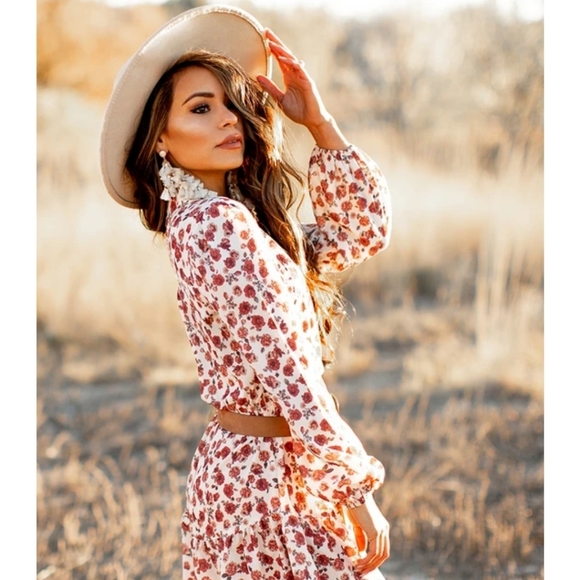 Joyfolie Boutique Women's Dress Aeron Floral S - Picture 3 of 8